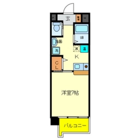 エナブル塚本の物件間取画像